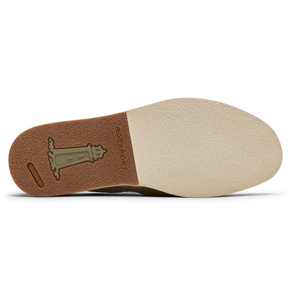 Rockport Slip-Ons Herre Olivengrønne - Austyn - HZQL69873